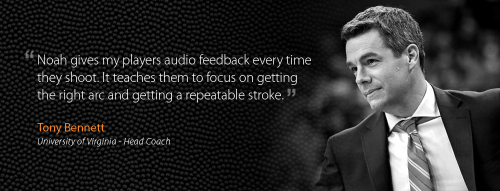 Virginia Basketball Coach, Tony Bennett, speaks about the shooting the right arc with repeatable stroke
