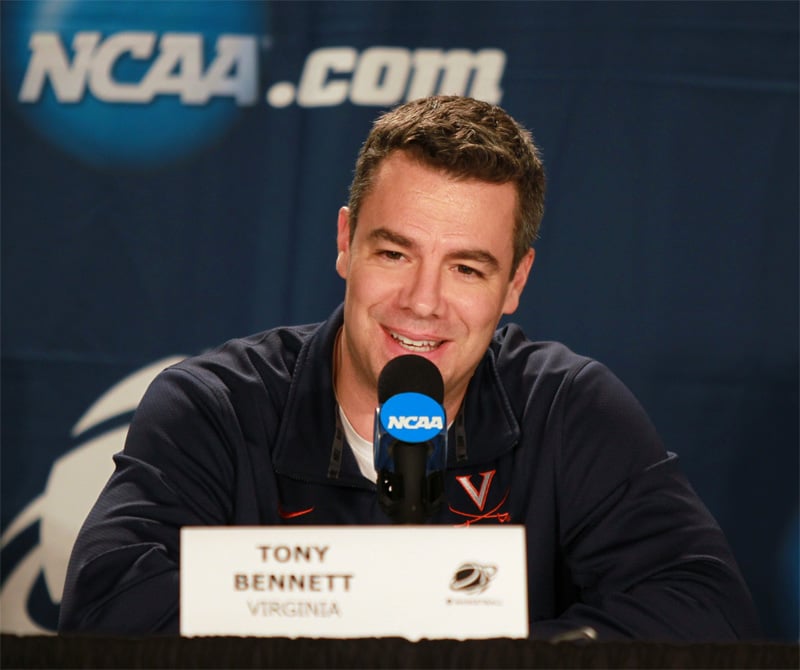 tony bennett basketball