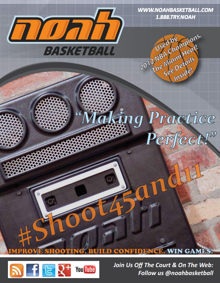Noah Basketball Magazine Cover