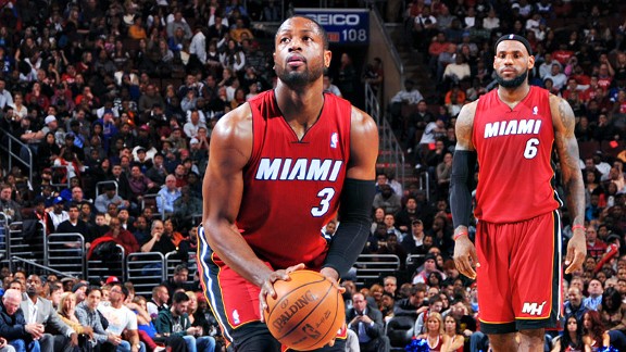 Dwayne Wade Shooting Free-Throws