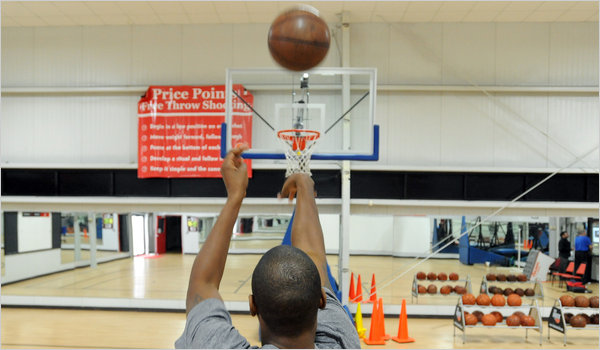 Mark Price Shooting Lab Helps Make Swishes Come True