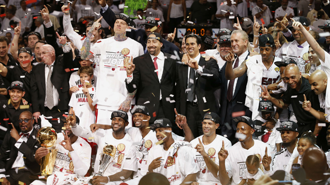Miami Heat - 2012 and 2013 NBA Champions